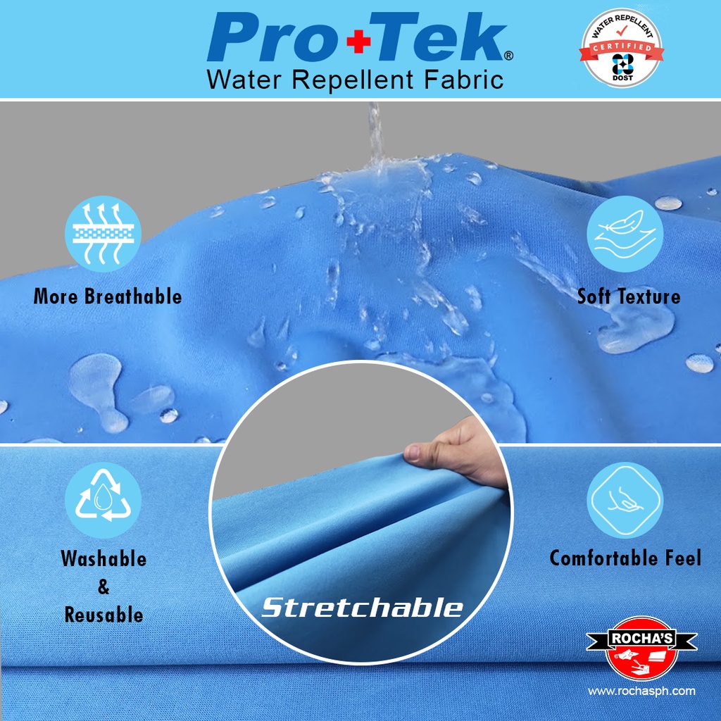 [ROCHA'S] Pro+Tek® Water repellent textile fabric, Protek ( per kg ...