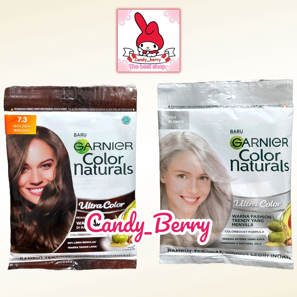 Garnier ASH BLONDE + GOLDEN BROWN 7.3 Color Naturals Ultra Color