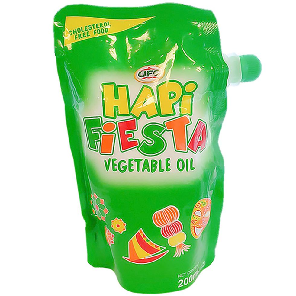 UFC Hapi Fiesta Vegetable Oil 200Ml Pouch Shopee Philippines