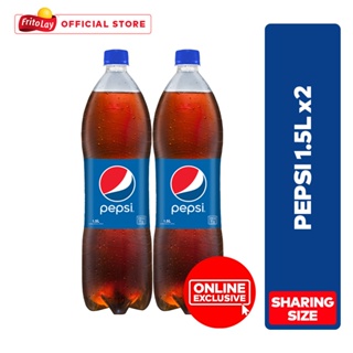 Beverages ✦Pepsi Cola Regular Drink 1.5L (Bundle of 2)♗