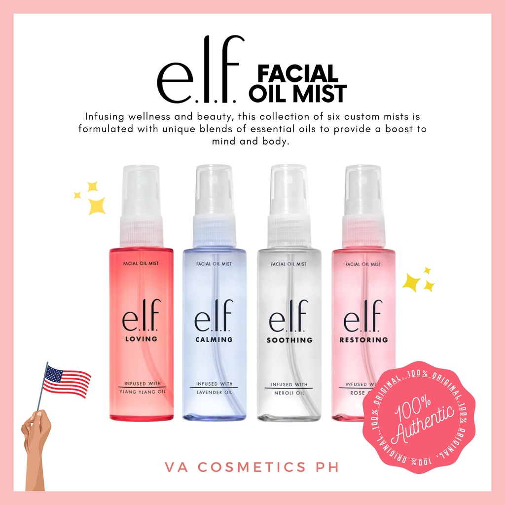 ELF COSMETICS Facial Oil Mist Shopee Philippines