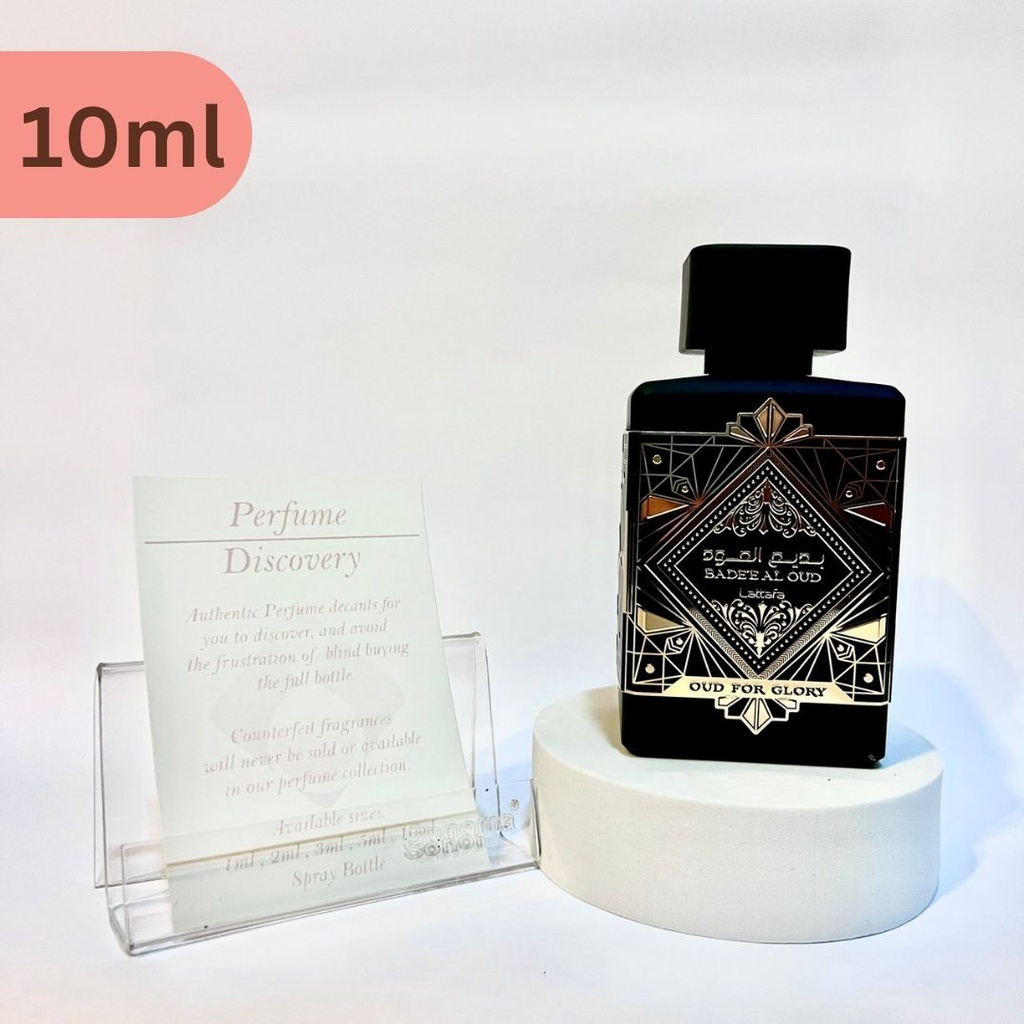 Lattafa Oud for Glory EDP Men Perfume Decant 10ml (Initio Oud for
