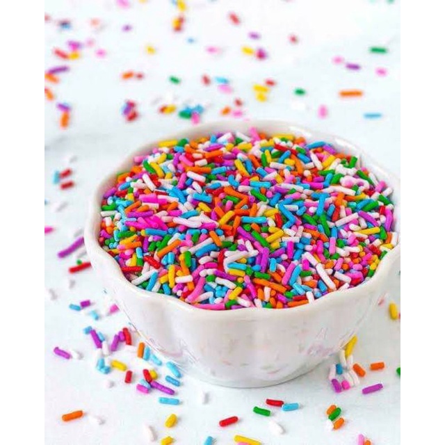 Rainbow Candy Sprinkles 100g and 500g Shopee Philippines