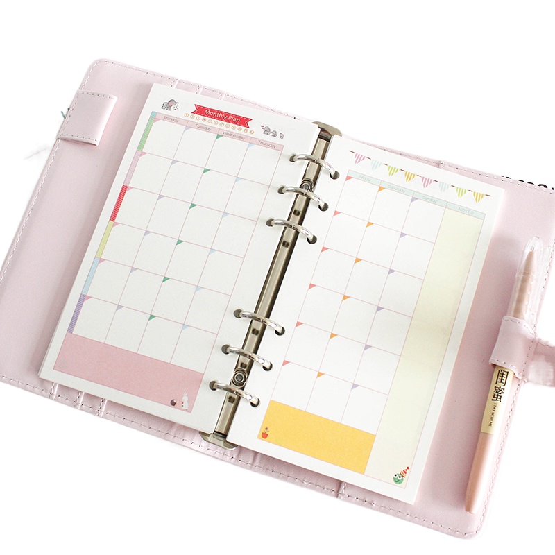 a5-a6-cornell-colourful-diary-note-insert-refill-note-paper-organiser