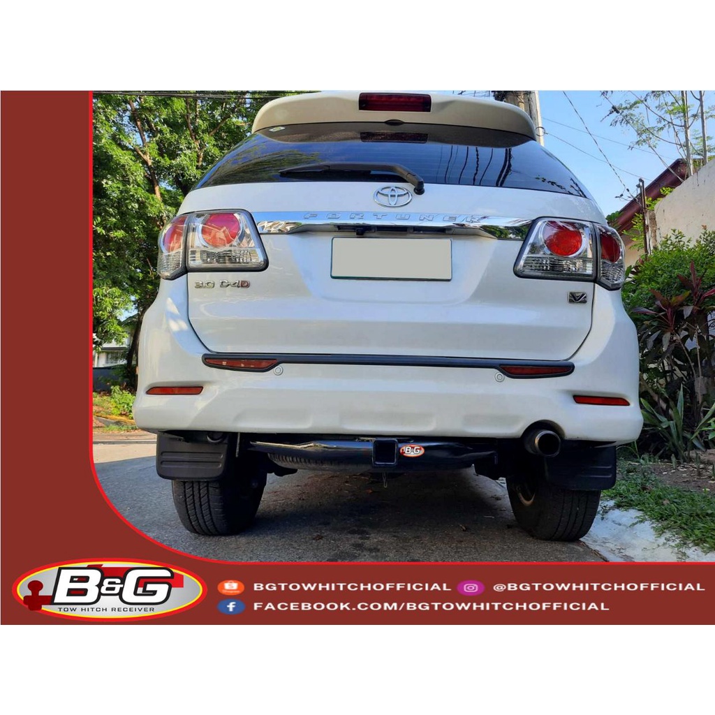 B&G TOW HITCH RECEIVER FOR TOYOTA FORTUNER 20042015 Shopee Philippines