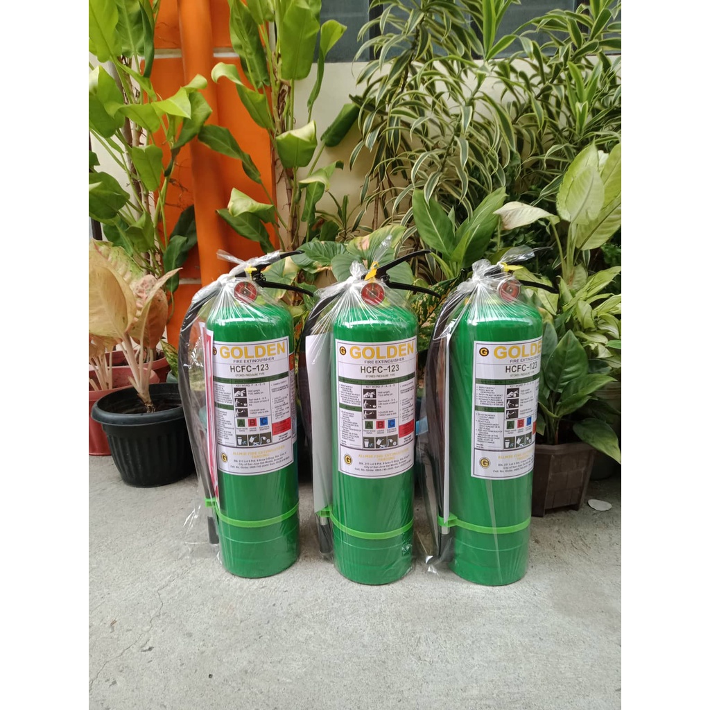 Fire Extinguisher 10 LBS. HCFC123 Refillable Shopee Philippines