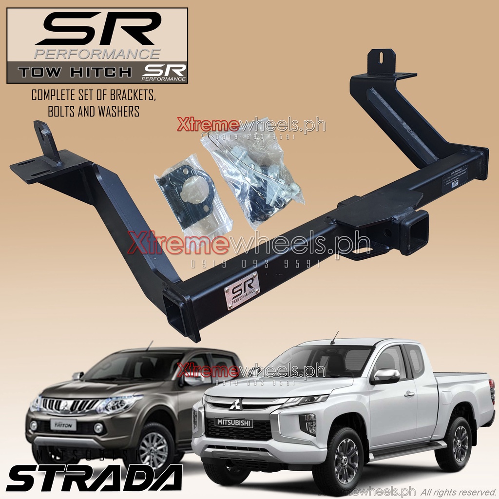 Strada 20152023 SR Performance Tow Hitch Receiver Rear Bumper bike