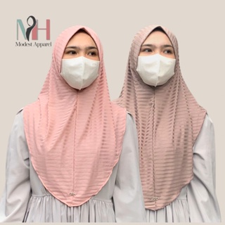 M&H INFINITY Instant Hijab Uniqlo Knitted Malaysian Sukob / Misre