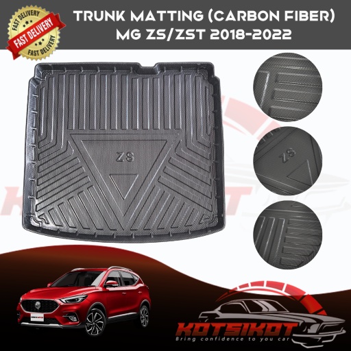 MG ZS/ZST ZS Trophy Trunk Matting / Trunk Cargo Mat / Trunk Tray