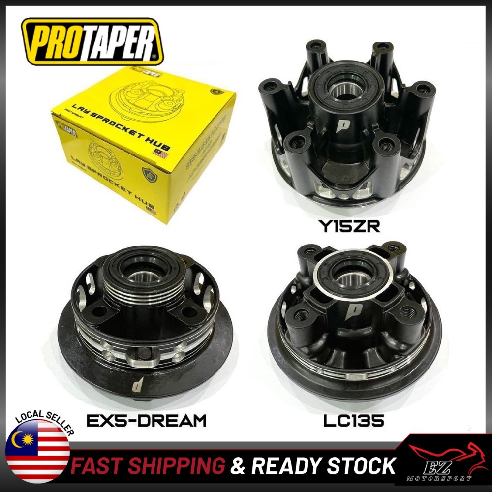 PROTAPER Cnc Lay Hub Sprocket Clutch Hub Set *Siap Oil Seal & Bearing