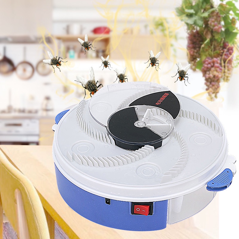 (COD)Flycatcher Effective Fly Trap Pest Device Insect Catcher Automatic