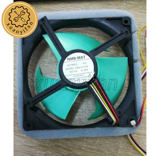 Panasonic Refrigerator NMB Fan Motor Cooling Fan FBA12J12V DC12V 0.35A