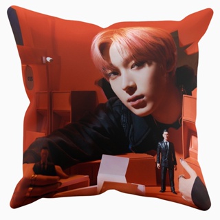 【Hot sale】Enhypen Throw Pillow Case Dimension : Answer Single Side Printed Polyester Throw Pillow Ca #3