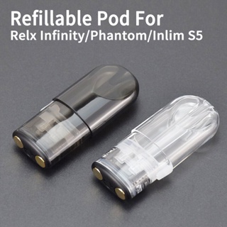 Juice Refillable Cartridge Pods for Relx Infinity/Phantom 5th Gen/Inlim S5/Shift Infinity/Veex V4