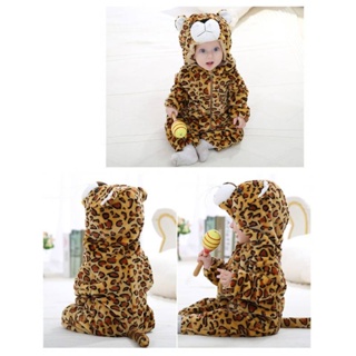 romper for baby girl/boy plus size kids pajama for kids Baby Animal Cosplay Jumper Sleepwear #4