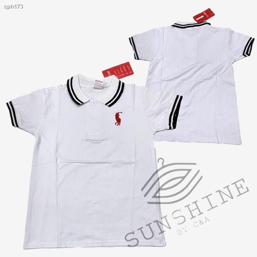 baby boy sleepwearSunshine- Kids Boys Plain WHITE Polo Shirt Branded Quality Lots of Sizes Better