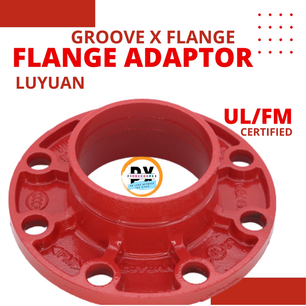 Grooved Flange Adaptor / Adopter Groove x Flange Shopee Philippines
