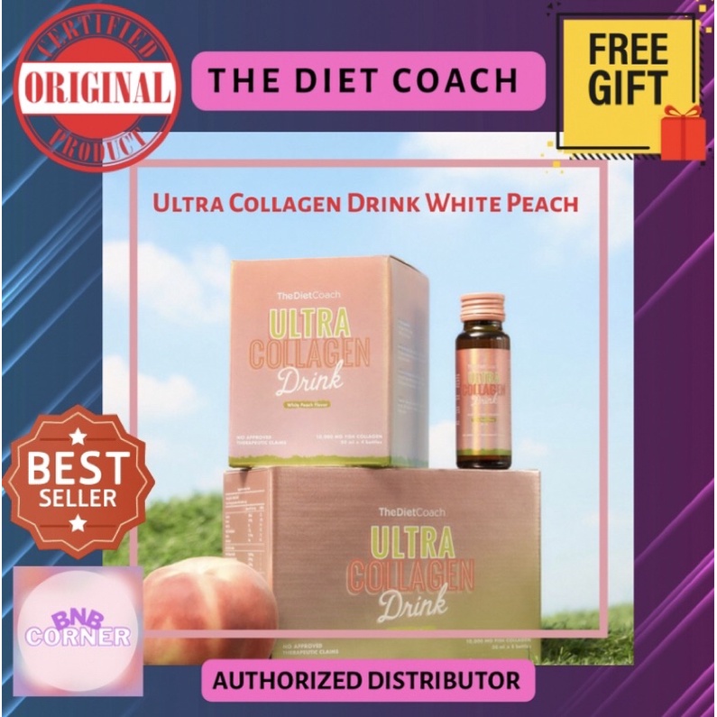 The Diet Coach Ultra Collagen Drink White Peach Shopee Philippines
