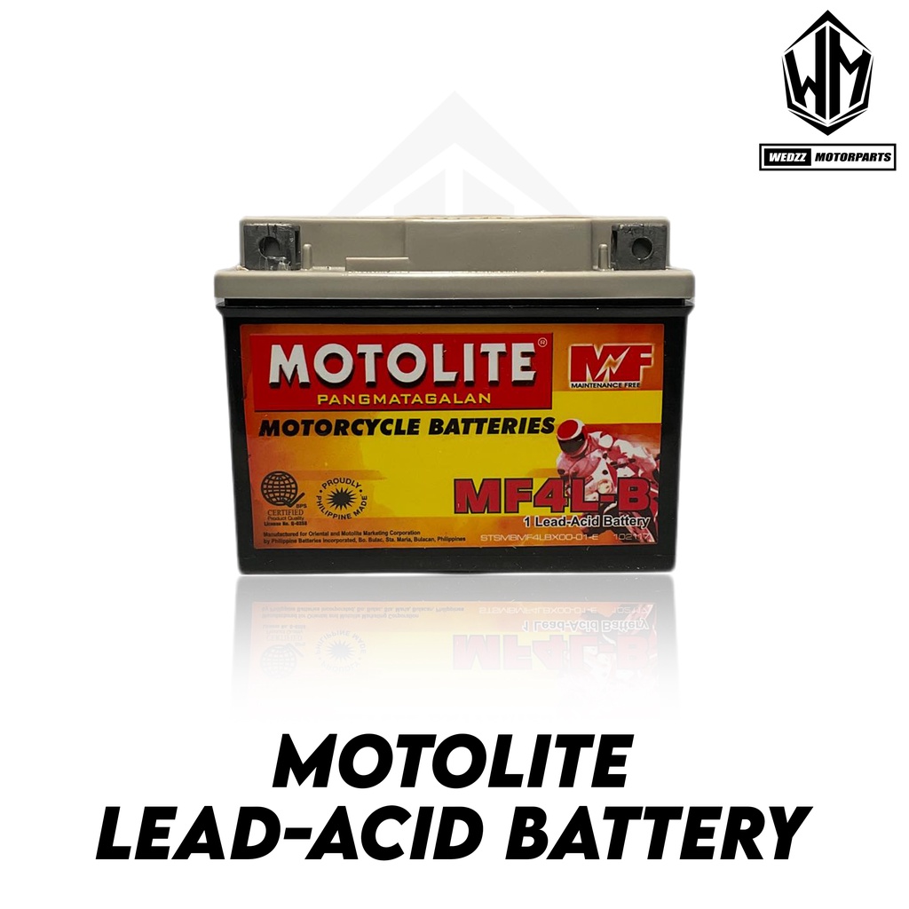 MOTORCYCLE BATTERY MOTOLITE LEADACID BATTERY ( Shopee Philippines