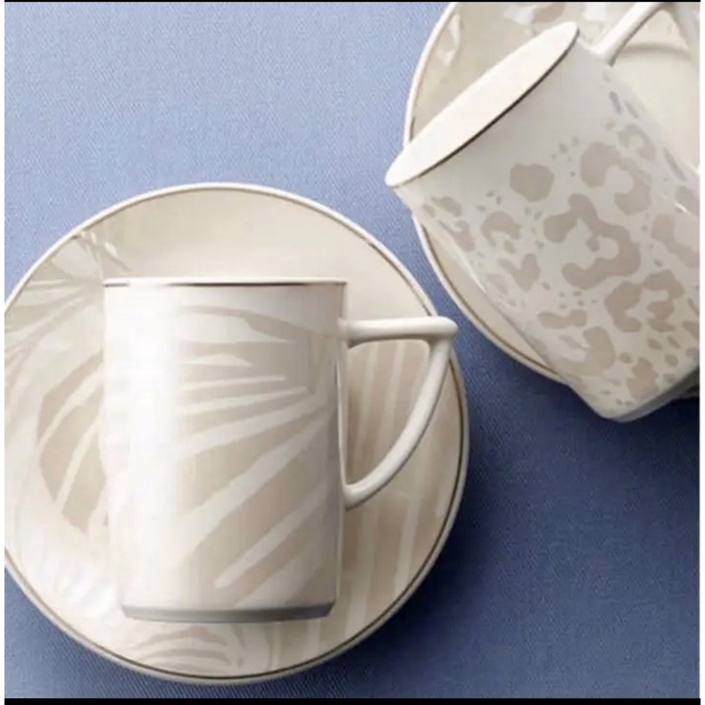 GIVENCHY MUG AND SAUCER W/BOX PAIR SET Shopee Philippines