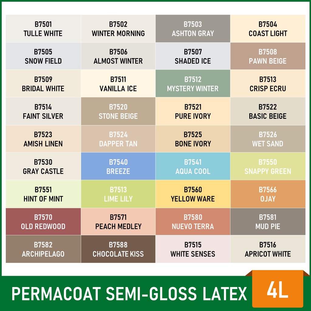 Boysen Semi Gloss Latex Color Chart Ubicaciondepersonas cdmx gob mx