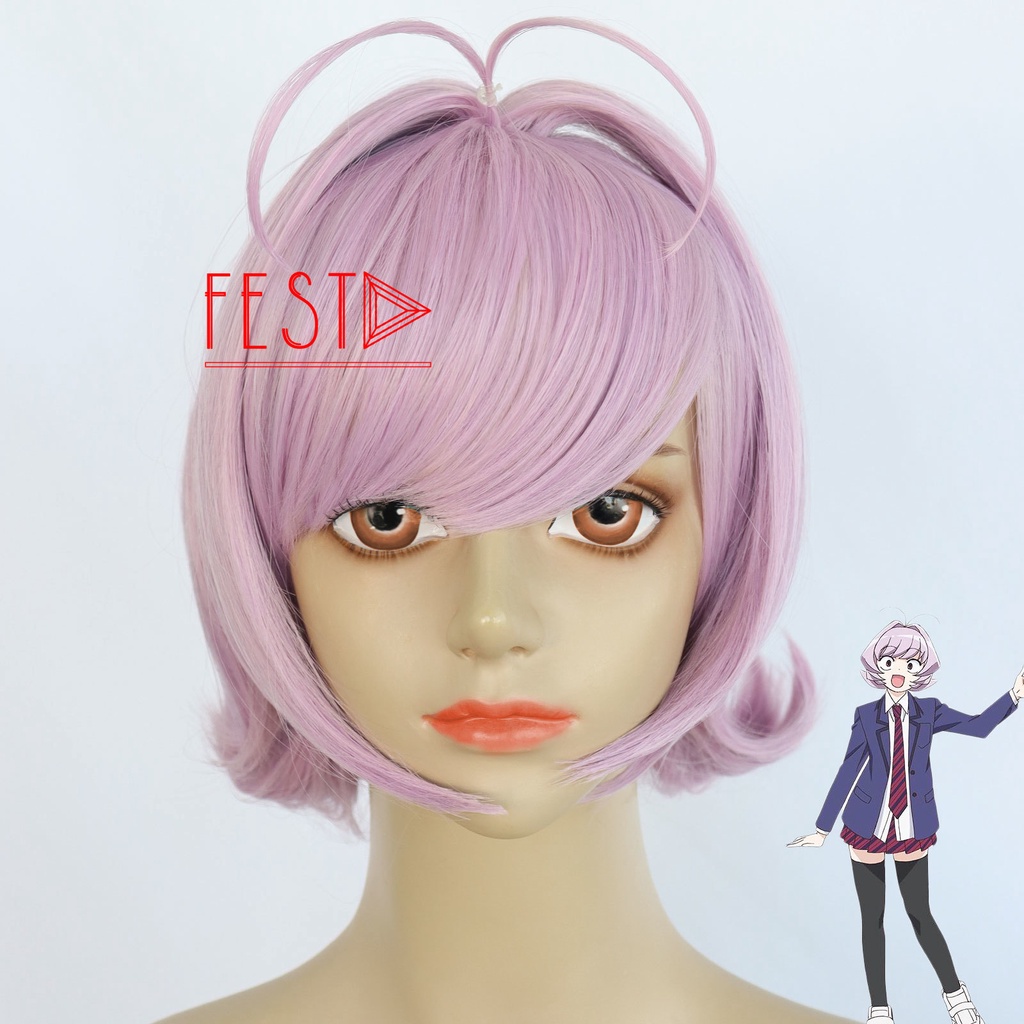 Misscoo Najimi Osana Cosplay Wig Anime Komi Can t Communicate Pink 