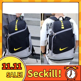 【Ready Stock】Nike Elite Backpack  Large Capacity Student School Bag Basketball Training Bag Travel B #3