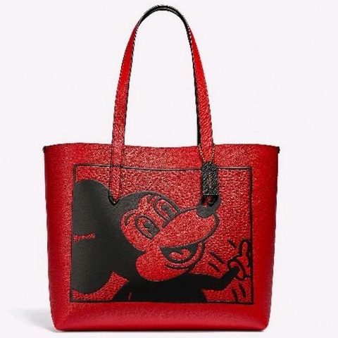 coach keith haring tote bag