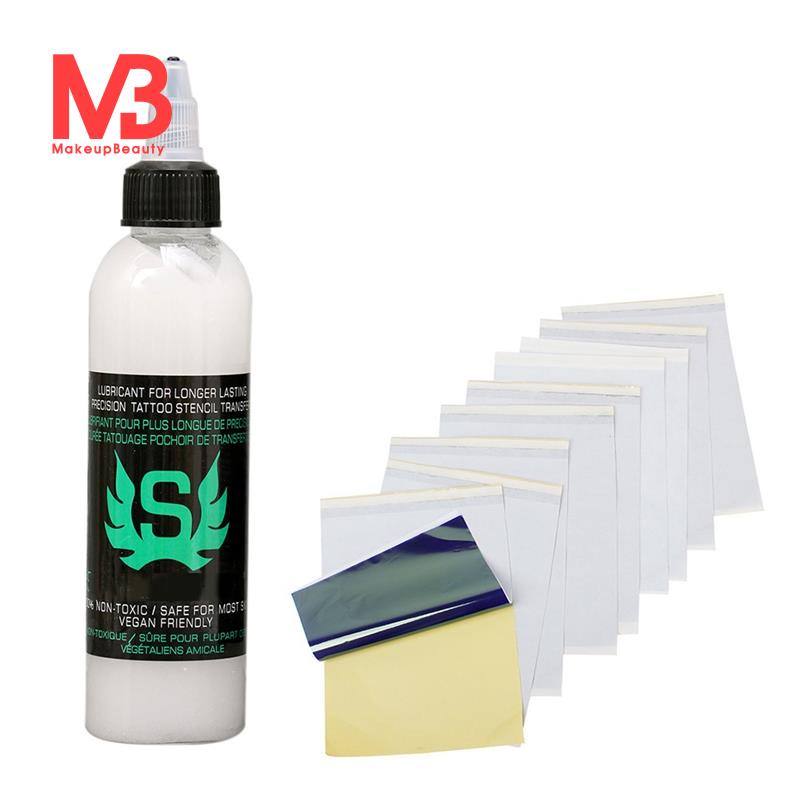 10 Sheets Thermal Carbon Stencil Transfer Paper & 1x Stencil Stuff