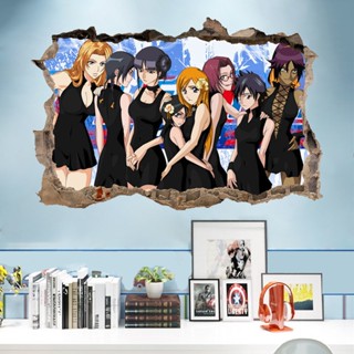 Creative Japanese anime Grim Reaper wall stickers home bedroom dormitory decoration poster self-adhesive removable stick #2