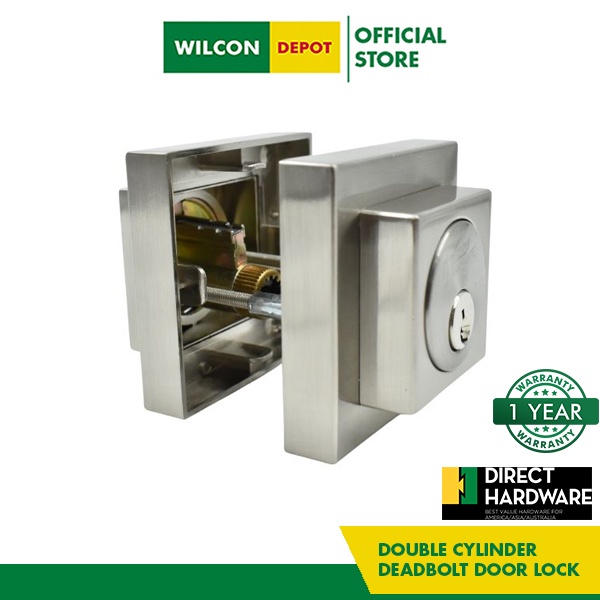 DIRECT HARDWARE Double Cylinder Deadbolt Door Lock TL D502SN by Wilcon