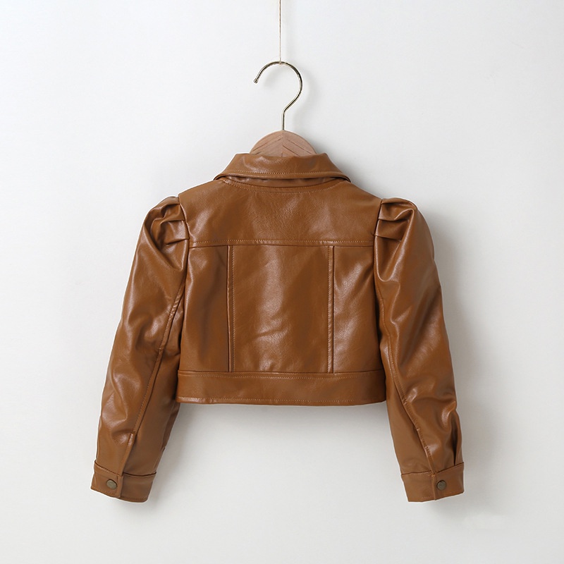 Children's Leather Jacket/Leather Jacket/Leather Jacket Kids/Children's Casual Jacket