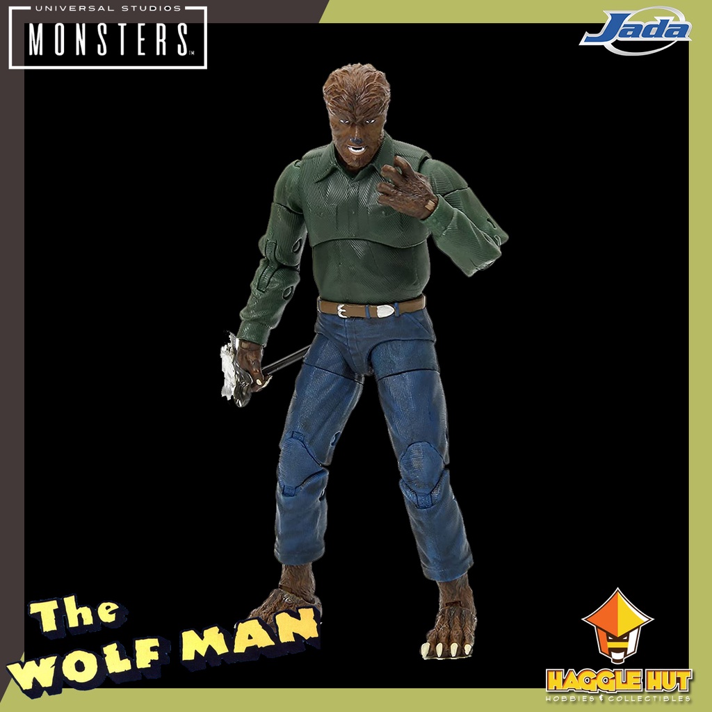 Jada Toys Universal Monsters 6” The Wolfman Collector Action Figure Shopee Philippines