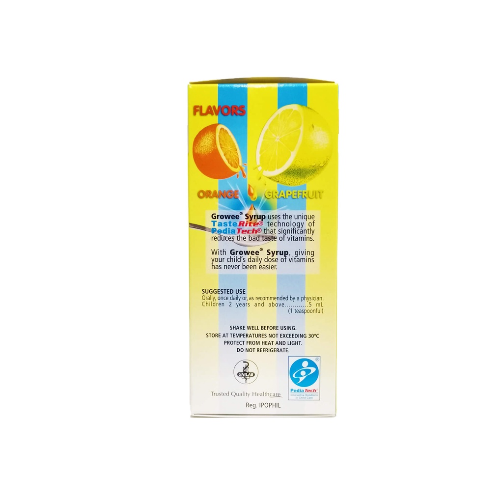┋GROWEE Syrup Food Supplement 250ml, kids vitamins syrup, vitamins for kids, vitamin for children,