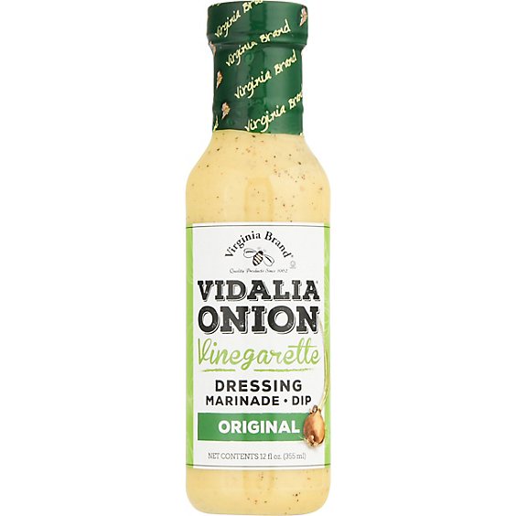 Virginia Brand Vidalia Onion Vinegarette Dressing Marinade Dip