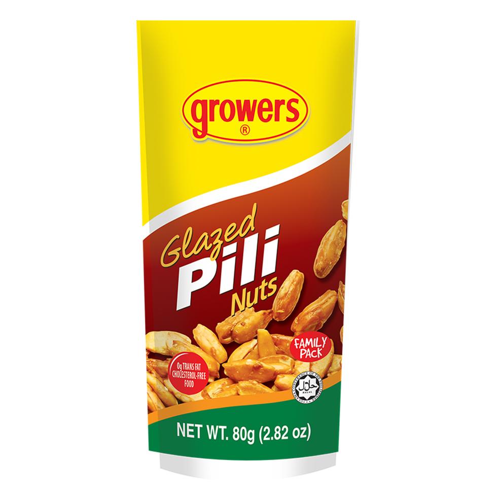 Growers Glazed Pili Nuts 80g Shopee Philippines