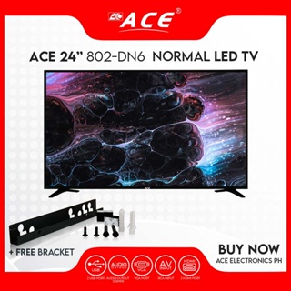 Ace 24 Super Slim Full HD LED TV Black LED-802/free bracket #6