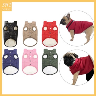 [Shiwaki] Warm Dog Clothes Fleece Clothing Lightweight Winter Jacket for Pet Supplies