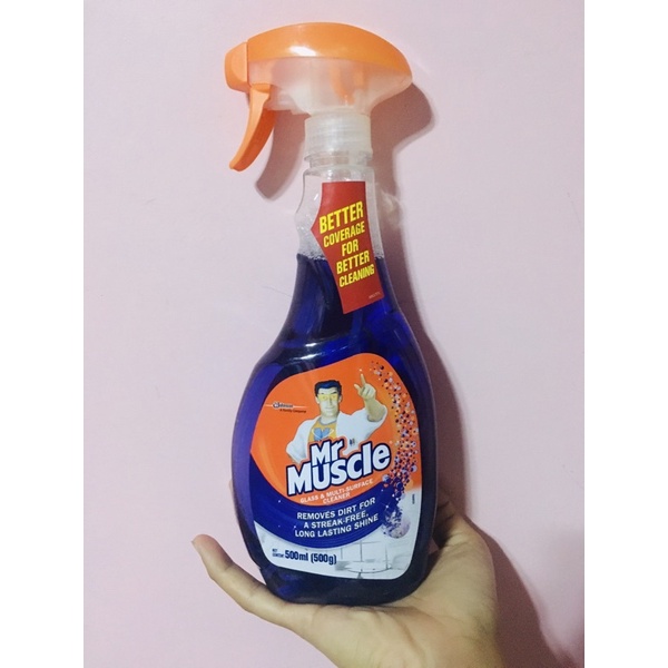 Mr Muscle Glass And Multi Surface Cleaner 500ml Shopee Philippines