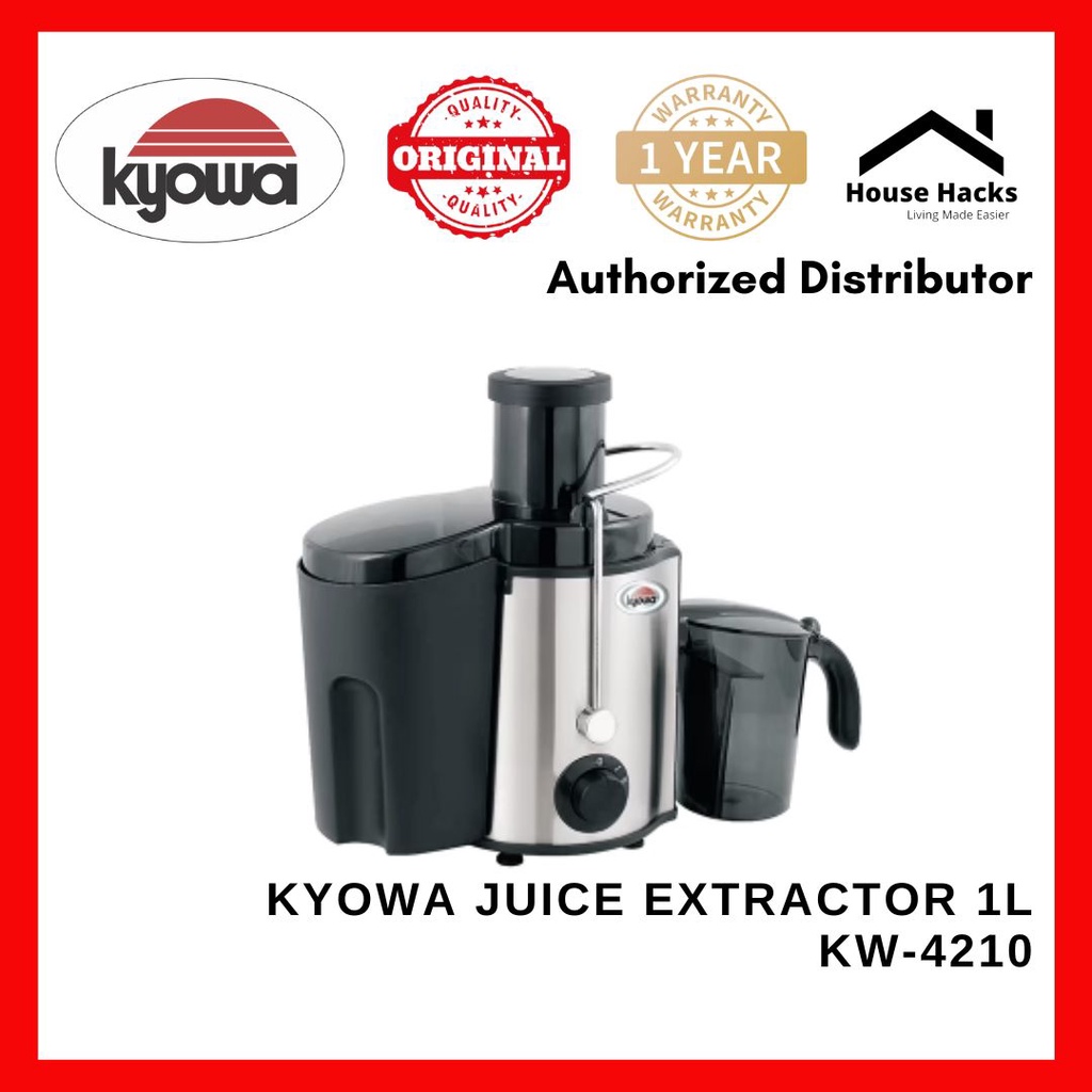 Kyowa Juice Extractor 1L KW4210 (House Hacks) Shopee Philippines