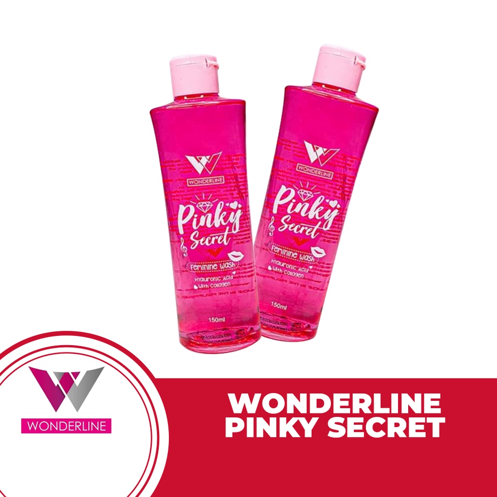 Wonderline Pinky Secret Feminine Wash 100 Original/Authentic