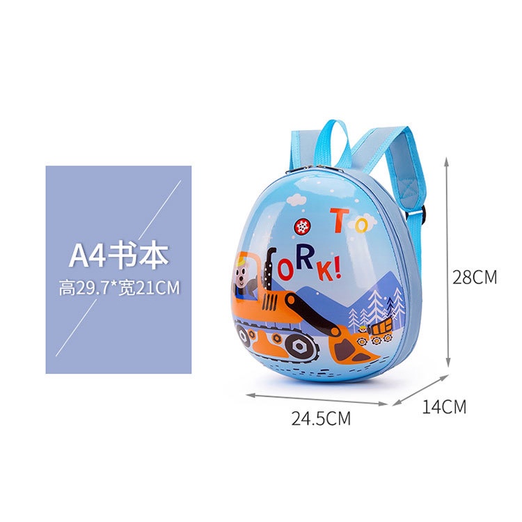 School bag for kids girl Boys Girls Eggshell School Bags backpackLovely Princess Backpacks Cartoon