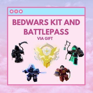 Bedwars Kit and Battlepass with physical delivery