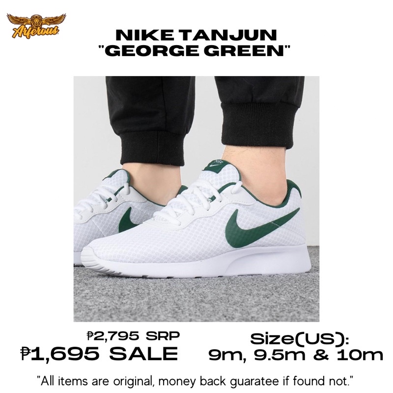 green tanjun nike