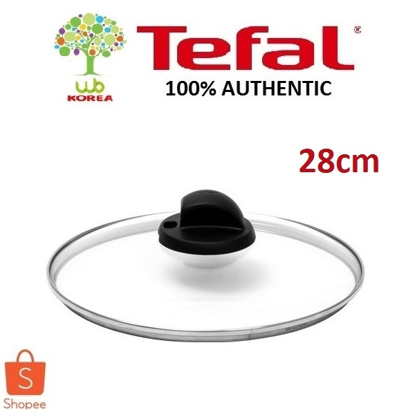 TEFAL Pan Glass Lid Fry / Wok Cover NEW (28cm) Shopee Philippines