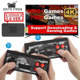 DATA FROG TV Game Console Build In 1700 Games for NES Retro Game Console Portable Retro Game Handheld