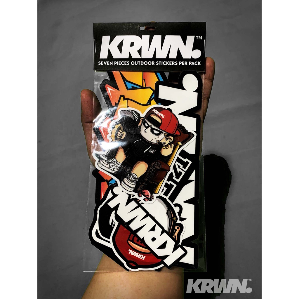 Krown Manila Sticker Pack Shopee Philippines