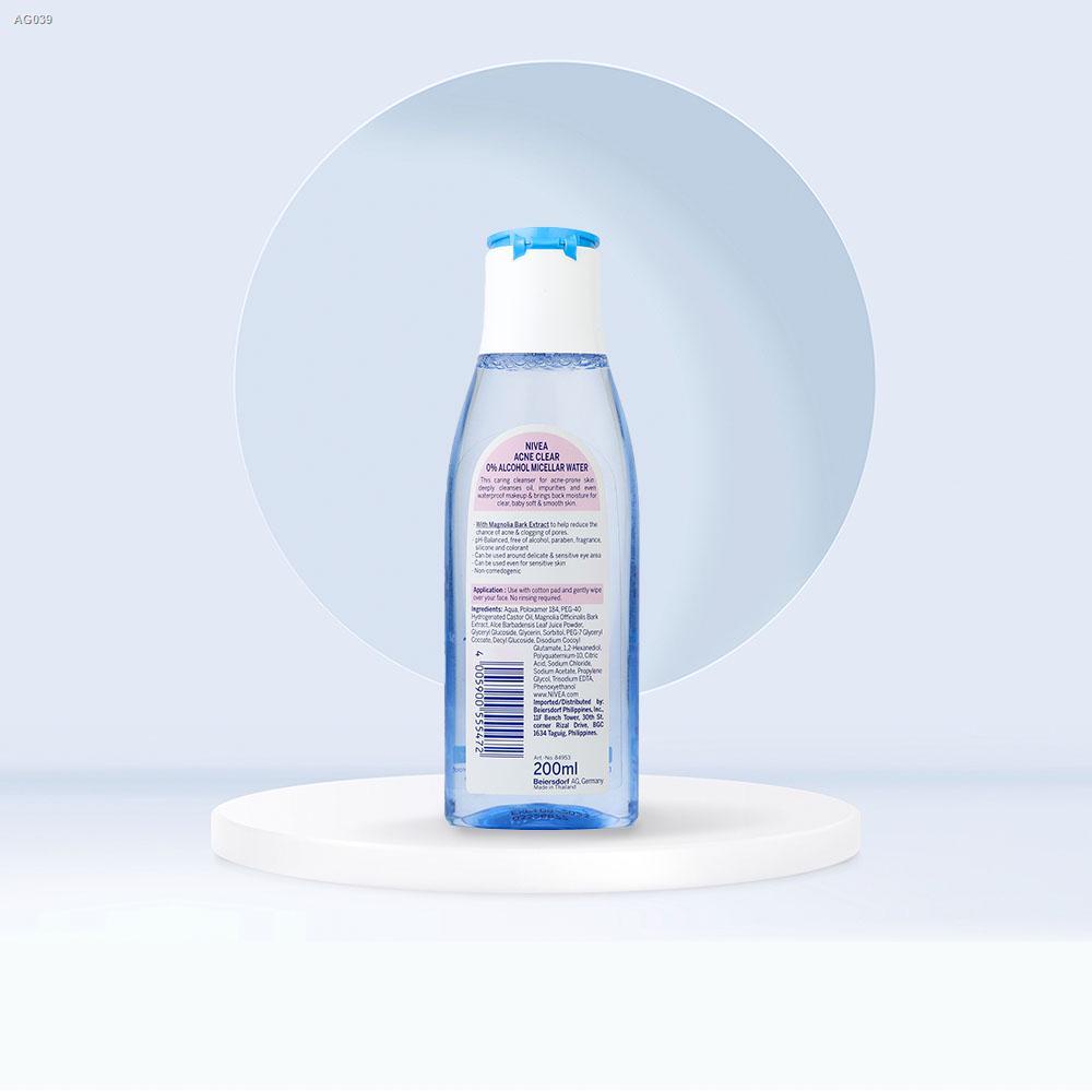 Skirts Buy 1 Take 1 NIVEA Face Cleanser MicellAIR Acne Clear Micellar Water, Face Cleanser for Acne,