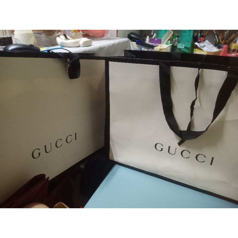 gucci paper bag for sale