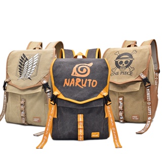 Anime Backpack Attack On Titan,One Piece,Fairy Tail,Demon Slayer,Tokyo Ghoul,My Hero Academia #1